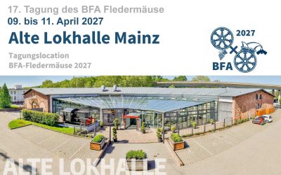 Einladung zur 17. Tagung des BFA Fledermäuse